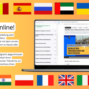 Schein für Erdbaumaschinen (Baggerschein nach DGUV)