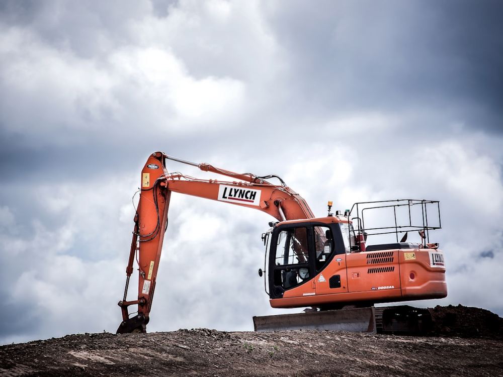 Baggerschein-Ausbildung in Frankfurt am Main – Bagger auf der Baustelle